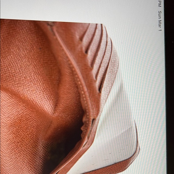 Louis Vuitton Brown Monogram Clutch - Picture 4 of 7